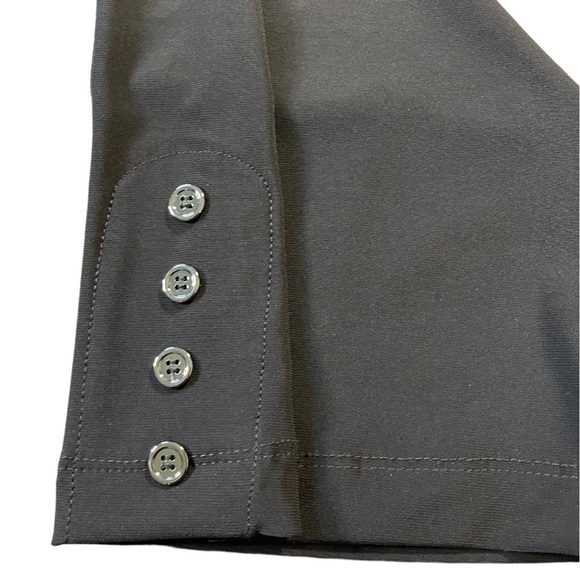 437 - NEW Stephanie by Crystal Black Capris - Picture 2 of 7